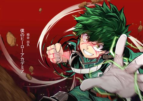 Izuku Midoriya Boku No Hero Academia By Masabodo