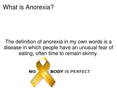 Ppt Anorexia Powerpoint Presentation Free Download Id3683060