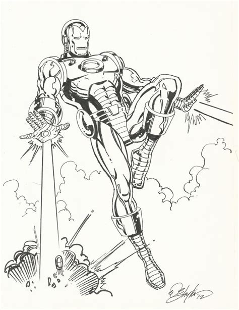 Iron Man By Bob Layton Iron Man Comic Art Comic Art Iron Man Comic