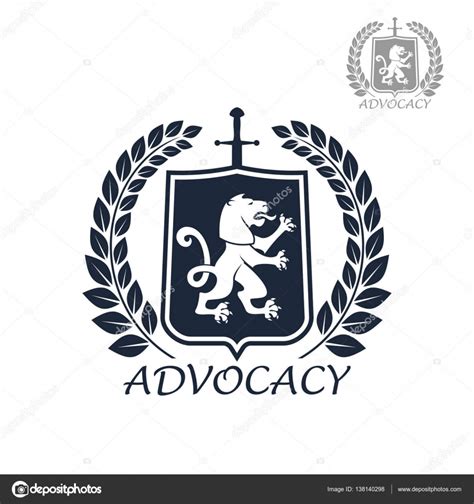 Advocacy Vector Isolated Icon Or Emblem Stock Vector Image By