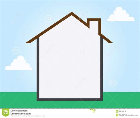 Blank House Clipart Clipground