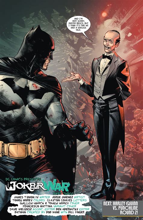 Alfred Pennyworth Batman Vol 3 97 Comicnewbies