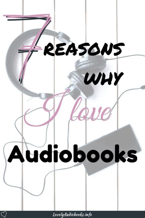 7 Reasons Why I Love Audiobooks Audiobooks Audio Books Book Blogger
