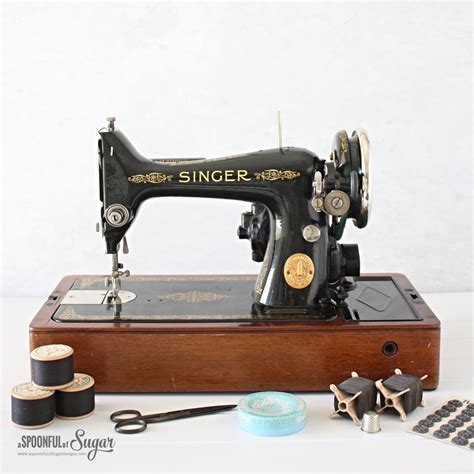 Vintage Singer Sewing Machine A Spoonful Of Sugar