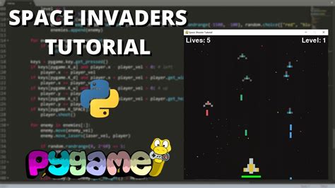 Pygame Tutorial Creating Space Invaders Youtube