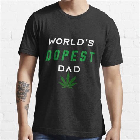 Worlds Dopest Dad 2020 T Shirt For Sale By Yassinehll Redbubble