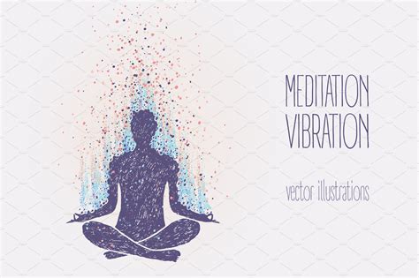 Concept Of Meditation Enlightenment Healthcare Illustrations