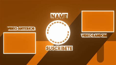 Top 5 2d Outro Template Endscreen No Text Free To Use For 2018 Youtube