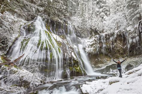 Panther Creek Falls Snowshoe Outdoor Project