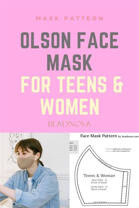 Solid crochet face masks can also stop you from touching your face, which is a significant source of infection. Free Printable Face Mask Pattern - Beadnova