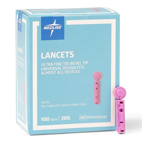 Medline General Purpose Lancet Can Be Used With Most Universal Lancing