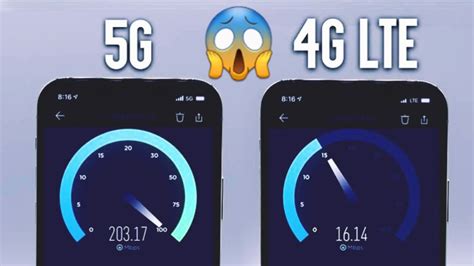 5g Vs 4g Lte Speed Test Faster Than Wi Fi Youtube