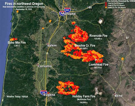 Map Of Oregon Wildfires Squaw Valley Trail Map