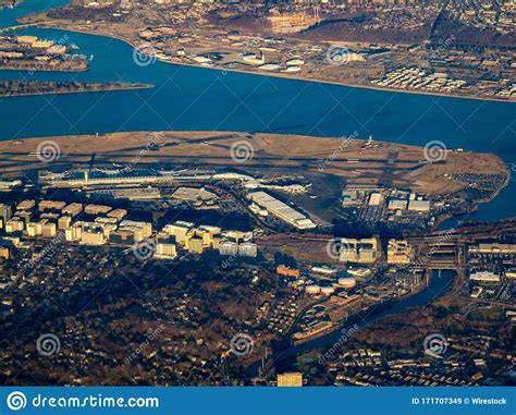Aerial View Of Washington Reagan National Airport Dca Washington Dc