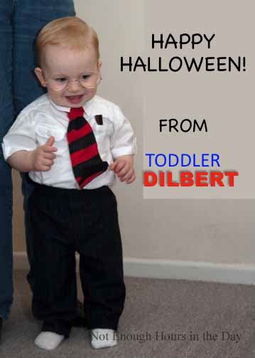 Not Enough Hours In The Day Dilbert Halloween Costume