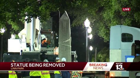 Confederate Monument In Birminghams Linn Park Removed Youtube