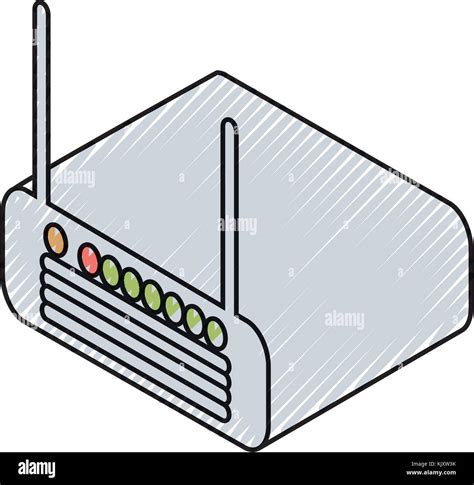Router Vector Illustration Stock Vector Image And Art Alamy