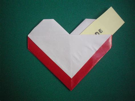 Montanha Azul Envelope Coração De Origami