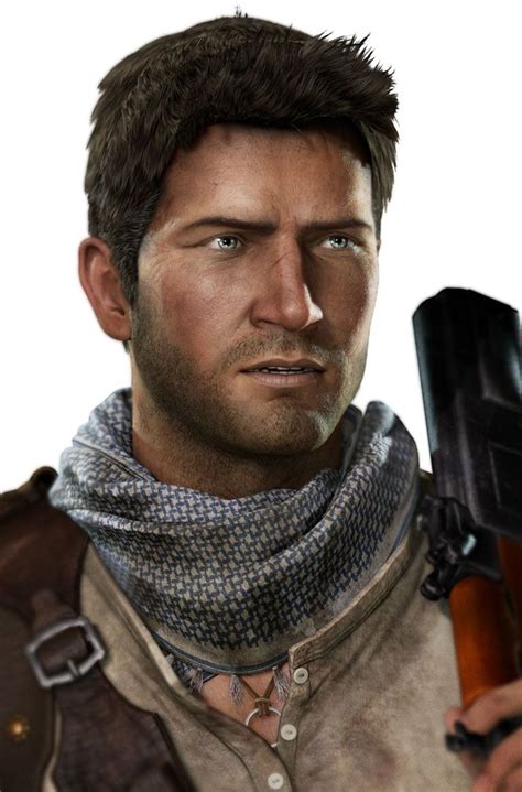 Nate Portrait Characters And Art Uncharted 3 Drakes Deception