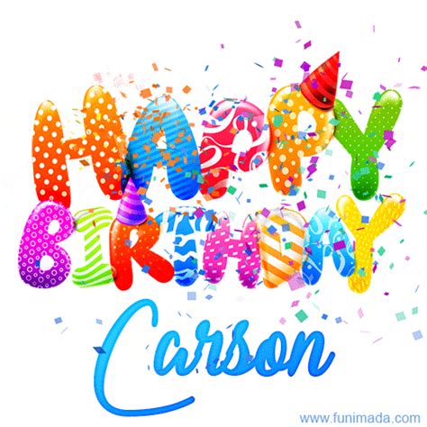Happy Birthday Carson S