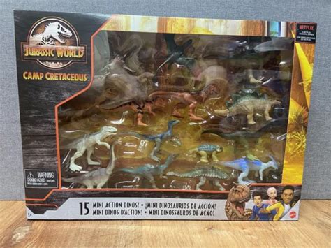 Jurassic World Camp Cretaceous Mattel 15 Mini Action Dinos Blind Bag