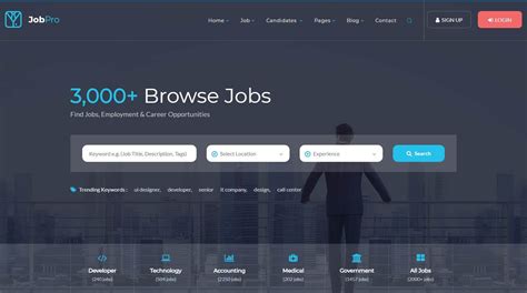 Top 10 Best Premium Job Portal Html Templates Our Code World