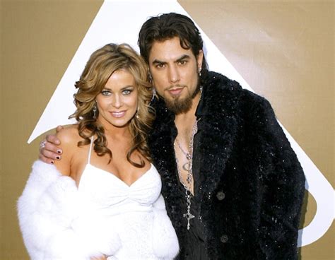 Carmen Electra And Dave Navarro From Throwback Couples At The Grammys