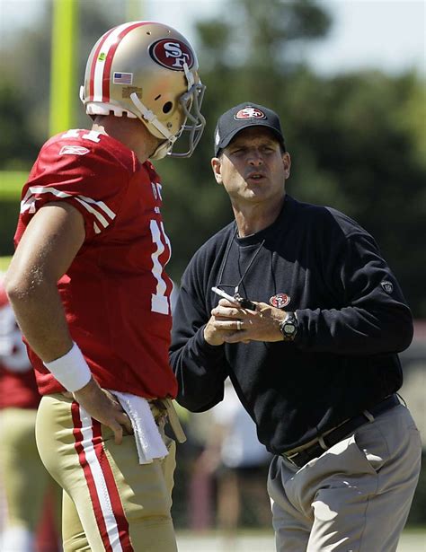 Harbaugh Says Alex Smith Looks Good In Practice