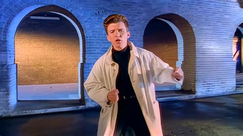 A 4K 60 FPS Remaster Of The Rickroll Famous Music Video For Rick