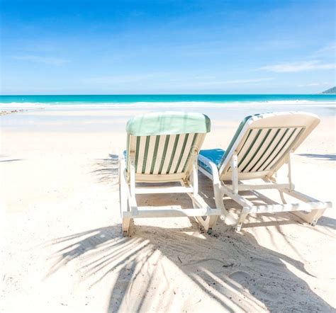 Two Beach Chairs Stock Photo Image Of Summer Seaside 31815348