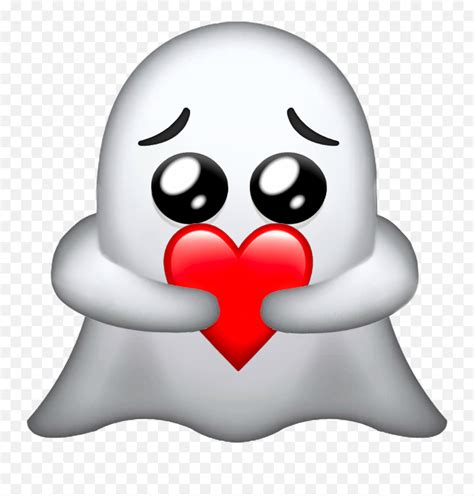 The Mage Shop Redbubble In 2020 Emoji Stickers Ghost With Heart Emoji