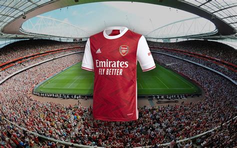 The New Adidas Home Kit Of Arsenal 2020 21