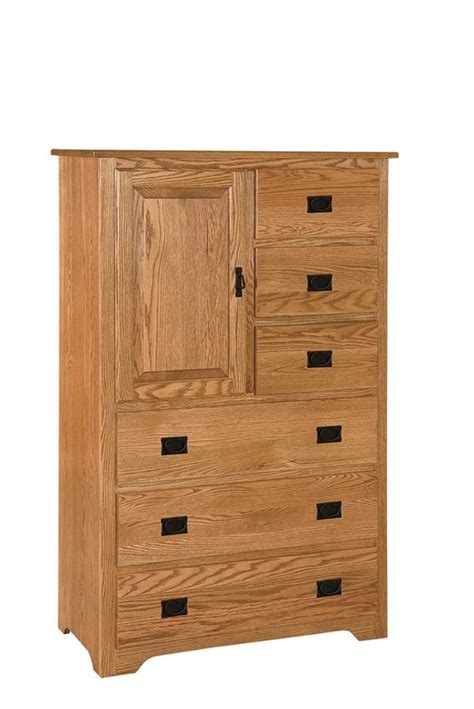 Mission Gentlemens Chest Of Drawers From Dutchcrafters Amish Furniture