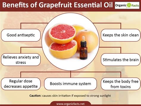 10 Wonderful Benefits Of Grapefruit Essential Oil Organic Facts