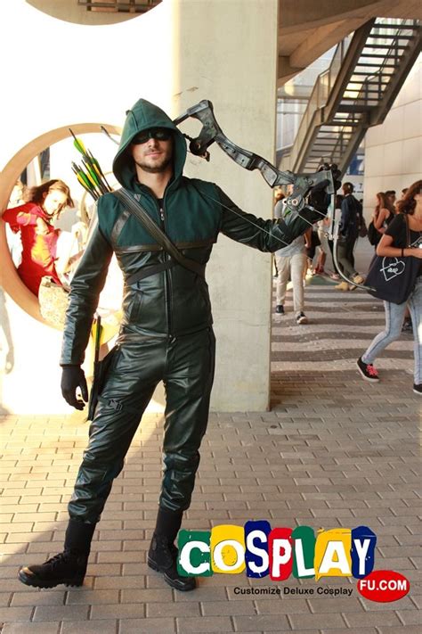 Arrow Costume Diy Green Arrow Cosplay Costume From Arrow With Images
