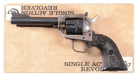 Colt New Frontier Single Action Army Revolver With Box Letter Rock