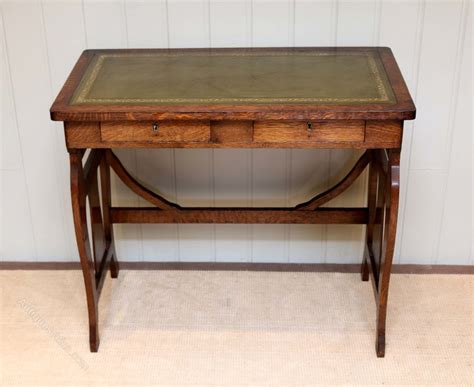 Arts And Crafts Inspired Oak Writing Desk Antiques Atlas