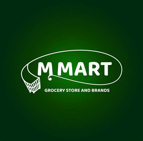 M Mart Grocery Store And Brands M Mart Logo 20292904 Vector Art At