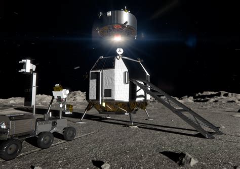Esa Landing On The Moon And Returning Home Heracles
