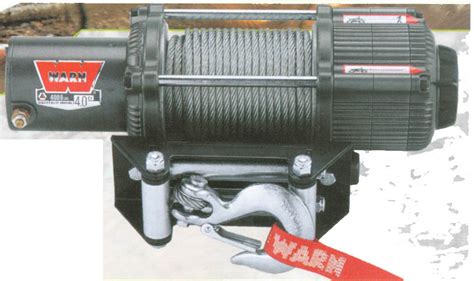 Check all control wires and cables for signs of torque specifications wear or fraying. Arctic Cat ATV Warn Winches