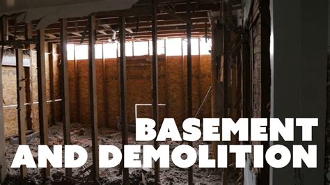 Check spelling or type a new query. Basement and Demolition - Money With Clay