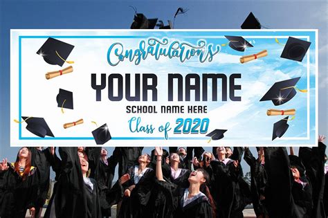 Grad Banner 2021 Personalize Graduation Banner College Etsy In 2021