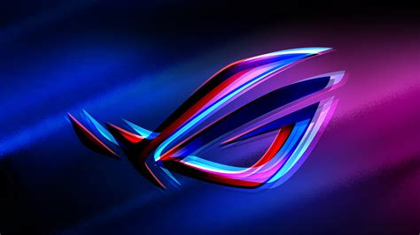 Republic Of Gamers Asus Computer Games Hd 4k Abstract Logo Hd