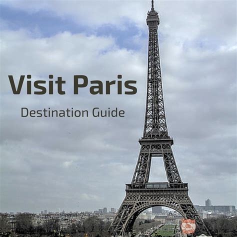 Paris Travel Guide Free Detailed Destination Guide