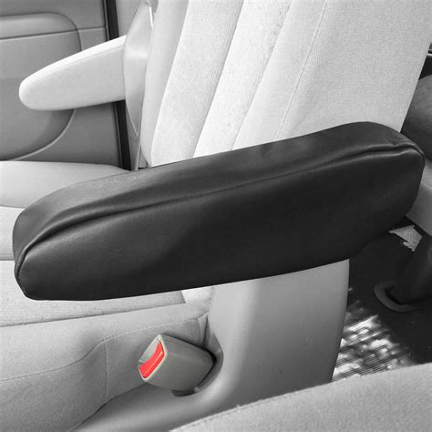 Fh Group Leather Auto Armrest Cover For Car Van Truck 1 Pcs Driver Or Passenger 3 Colors