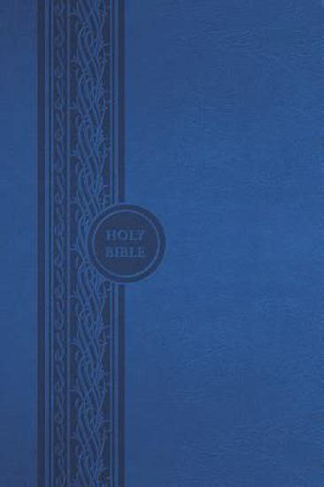 Mev Bible Thinline Leatherlike Blue Christian Resource Centre