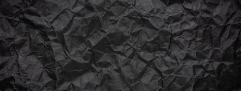Ragged Crumpled Dark Black Paper Texture Background Black Paper