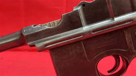 Mauser C96 Chinese 45acp 550 Broomhandle Semi Auto Pistol Rare