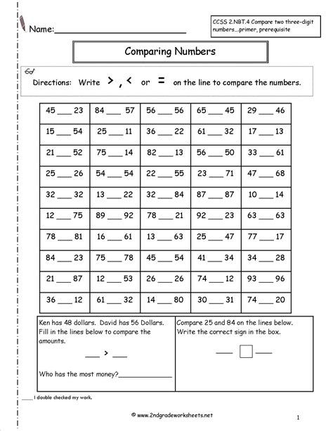 High quality online decimal games and fun interactive math activities, for grades 4, 5, and 6th grade. Math worksheets for grade 3 comparing numbers