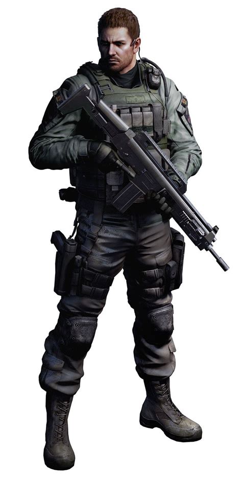 Chris Redfield Characters Art Resident Evil Resident Evil
